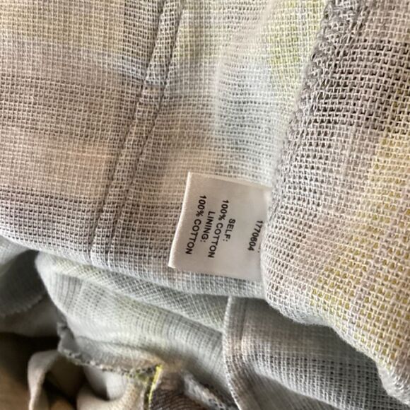 Current Air Los Angeles Plaid striped straight leg pants Size Medium - Picture 14 of 15